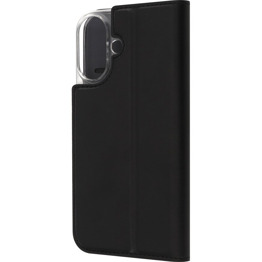 FoneKit BookCase -suojakotelo, iPhone 16, musta – 3