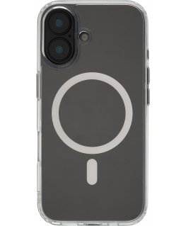 Fonekit Premium MagSafe compatible protective case, iPhone 16, transparent