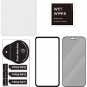 FoneKit Privacy+ Full Cover -panssarilasi, iPhone 16 Pro Max, musta FoneKit Privacy+ Full Cover -panssarilasi, iPhone 16 Pro Max, musta