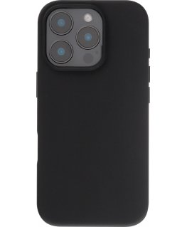 FoneKit MagSafe Compatible Liquid Silicone Protective Case, iPhone 16 Pro, Black