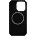FoneKit MagSafe-yhteensopiva Liquid Silicone -suojakuori, iPhone 16 Pro, musta