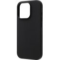 FoneKit MagSafe-yhteensopiva Liquid Silicone -suojakuori, iPhone 16 Pro, musta