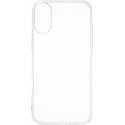 Fonekit silicone cover, iPhone 16 Plus, transparent
