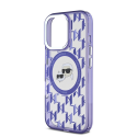 Case Karl Lagerfeld IML Monogram K&CH Heads MagSafe Case for iPhone 16 Pro Max Purple Case Karl Lagerfeld IML Monogram K&CH Heads MagSafe Case for iPhone 16 Pro Max Purple