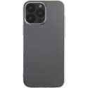 FoneKit silikonisuoja, iPhone 16 Pro Max, läpinäkyvä