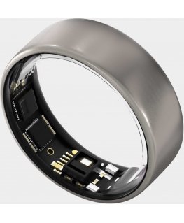 Ultrahuman Ring Air smart ring, size 12, untreated titanium