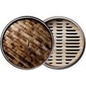 Satake S-STEAM25 steamer, bamboo, 25 cm