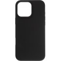 FoneKit MagSafe-yhteensopiva Liquid Silicone -suojakuori, iPhone 16 Pro Max, musta