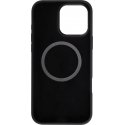 FoneKit MagSafe-yhteensopiva Liquid Silicone -suojakuori, iPhone 16 Pro Max, musta