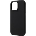 FoneKit MagSafe-yhteensopiva Liquid Silicone -suojakuori, iPhone 16 Pro Max, musta