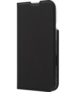 FoneKit BookCase -suojakotelo, iPhone 16 Pro, musta