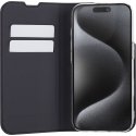 FoneKit BookCase, iPhone 16 Pro, black FoneKit BookCase, iPhone 16 Pro, black
