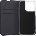 FoneKit BookCase -suojakotelo, iPhone 16 Pro, musta FoneKit BookCase -suojakotelo, iPhone 16 Pro, musta