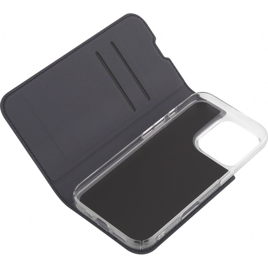 FoneKit BookCase -suojakotelo, iPhone 16 Pro, musta – 5