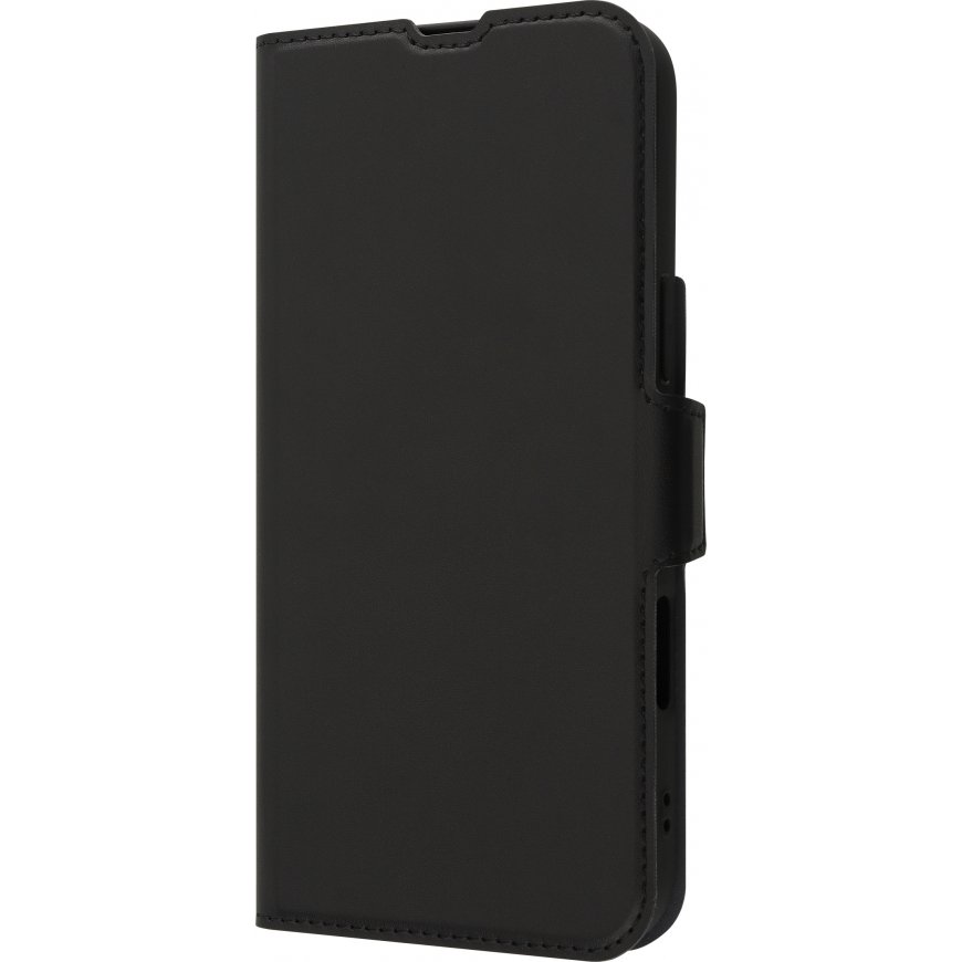 FoneKit MagSafe-yhteensopiva BookCase -suojakotelo, iPhone 16 Pro, musta