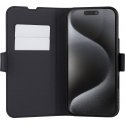 FoneKit MagSafe-yhteensopiva BookCase -suojakotelo, iPhone 16 Pro, musta FoneKit MagSafe-yhteensopiva BookCase -suojakotelo, iPhone 16 Pro, musta