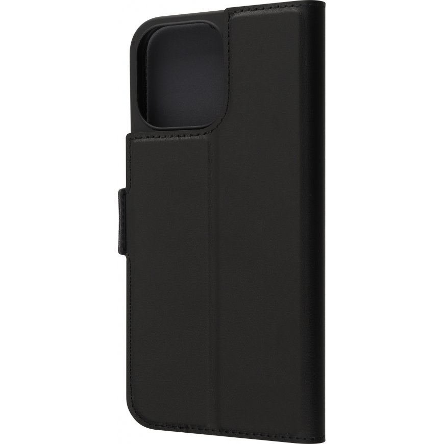 FoneKit MagSafe-yhteensopiva BookCase -suojakotelo, iPhone 16 Pro, musta – 3