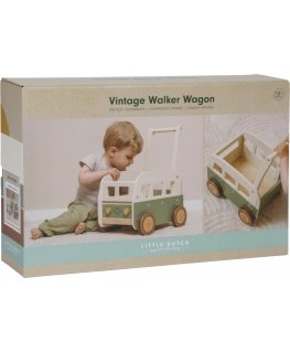 Little Dutch Vintage Walker Wagon - wooden walker