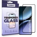 FoneKit Full Cover -panssarilasi, OnePlus Nord 4, musta FoneKit Full Cover -panssarilasi, OnePlus Nord 4, musta