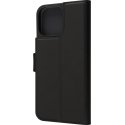 FoneKit MagSafe-yhteensopiva BookCase -suojakotelo, iPhone 16 Pro Max, musta FoneKit MagSafe-yhteensopiva BookCase -suojakotelo, iPhone 16 Pro Max, musta
