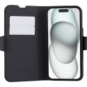 FoneKit MagSafe compatible BookCase protective case, iPhone 16, black