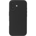 FoneKit MagSafe Compatible Liquid Silicone Protective Case, iPhone 16, Black