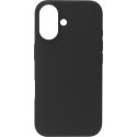 FoneKit MagSafe-yhteensopiva Liquid Silicone -suojakuori, iPhone 16, musta