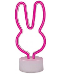 Neon LED on the stand RABBIT pink USB-C FSC-10 Forever Light