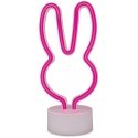 Neon LED on the stand RABBIT pink USB-C FSC-10 Forever Light