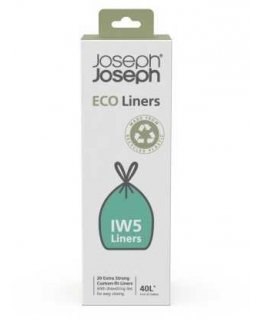 Joseph Joseph JJ-Worki na śmieci 20 pcs 40l Eco gray
