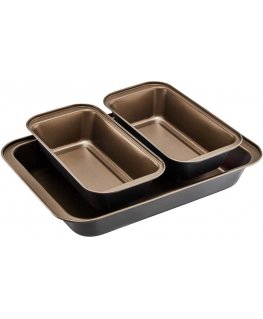 Antigo 3-piece baking tray set AMBITION