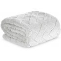 Eurofirany Koc narzuta 170x210 Caro silver with microfiber D91