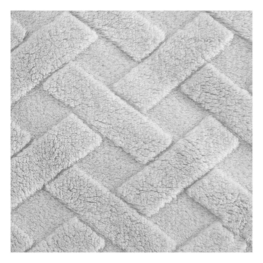 Eurofirany Koc narzuta 170x210 Caro silver with microfiber D91 – 5