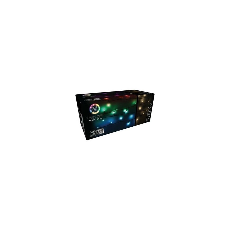 Christmas Decoration CHRISTMAS TREE LIGHTS 96 RGBW LED CIRCUIT LED WITH REMOTE CONTROL – 2