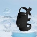 MOMCOZY ERGONOMINĖ KŪDIKIŲ NEŠIOKLĖ SU TINKLELIU, JUODA MOMCOZY ERGONOMINĖ KŪDIKIŲ NEŠIOKLĖ SU TINKLELIU, JUODA