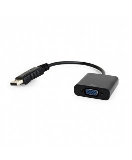 Gembird AB-DPM-VGAF-02 video cable adapter VGA (D-Sub) DisplayPort Black