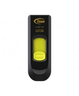 Team Group C145 USB atmintukas 32 GB USB A tipo 3.2 Gen 1 (3.1 Gen 1) Juoda, Geltona