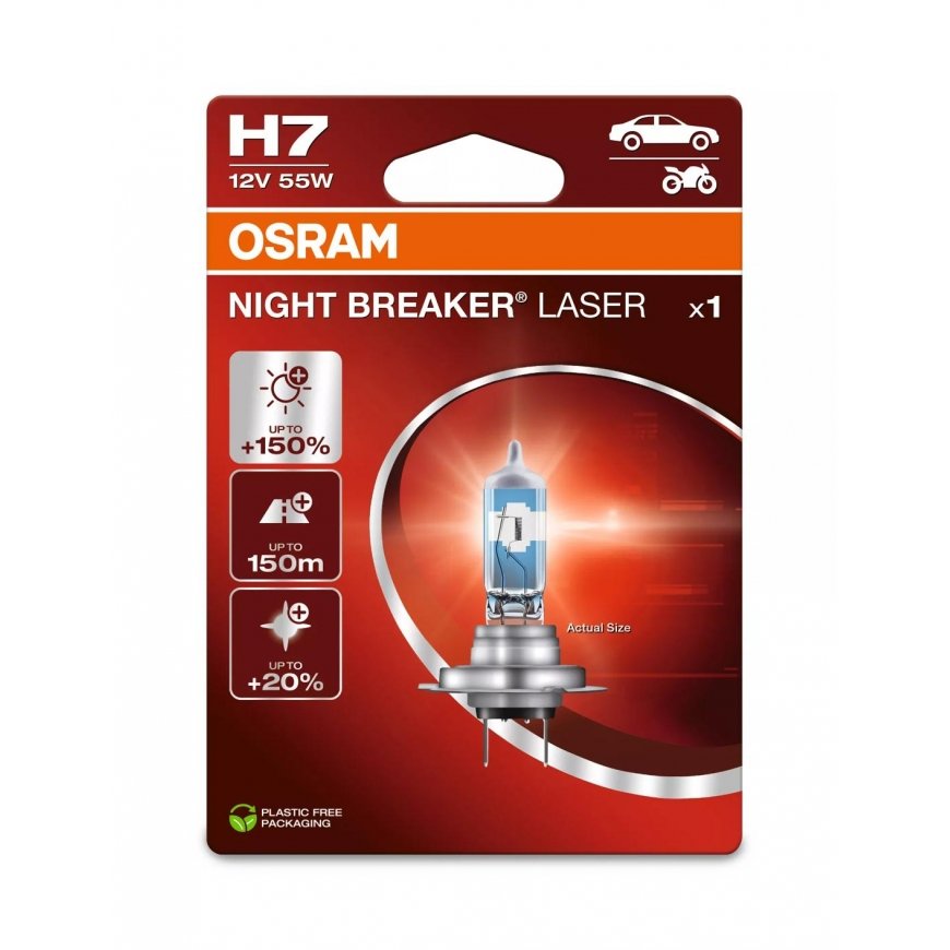 Osramautomotive H7 Night Breaker laser 55W