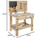 Toy workshop - wooden Kruzzel 24820 Toy workshop - wooden Kruzzel 24820