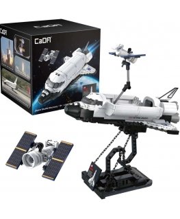 Klocki Konstrukcyjne Cada NASA wystawa odkrywacz kosmiczny Space Shuttle Discovery 475 parts