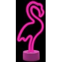 Neoninis LED ant stovo FLAMINGO rožinis USB-C FSC-11 Forever Light Neoninis LED ant stovo FLAMINGO rožinis USB-C FSC-11 Forever Light