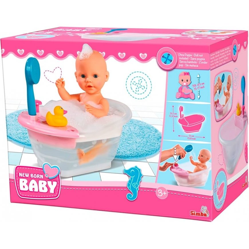 Bathtub with shower New Born Baby