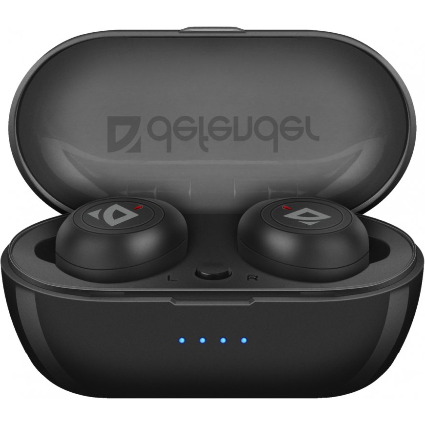 Defender Twins 638 Laisvų rankų įranga Bevielis Įkišamos į ausį Skambučiai / muzika Bluetooth Juoda – 2