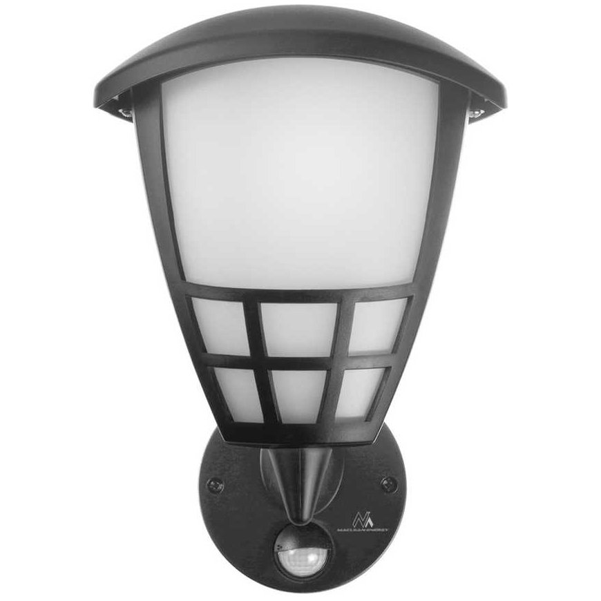 Sieninis šviestuvas su jutikliu Maclean MCE518 GR 1xE27 pilkas IP65 max 60W – 2