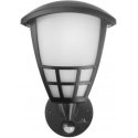 Sieninis šviestuvas su jutikliu Maclean MCE518 GR 1xE27 pilkas IP65 max 60W Sieninis šviestuvas su jutikliu Maclean MCE518 GR 1xE27 pilkas IP65 max 60W