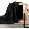 Eurofirany Blanket bedspread 200x220 Caro black with microfiber D91 Eurofirany Blanket bedspread 200x220 Caro black with microfiber D91