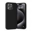 Vention KUFB0-30 silikoninis dėklas, skirtas iPhone 15 Pro (juodas) Vention KUFB0-30 silikoninis dėklas, skirtas iPhone 15 Pro (juodas)
