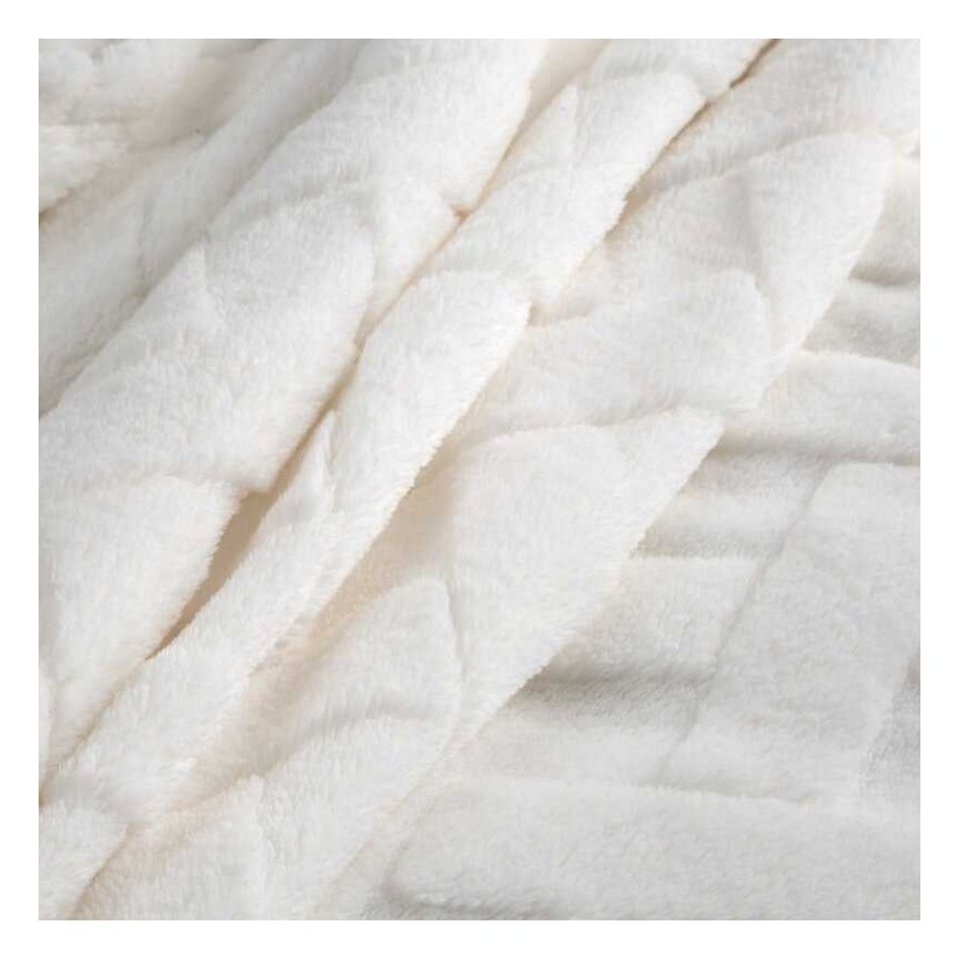 Eurofirany Koc narzuta 150x200 Caro cream with microfiber D91 – 5
