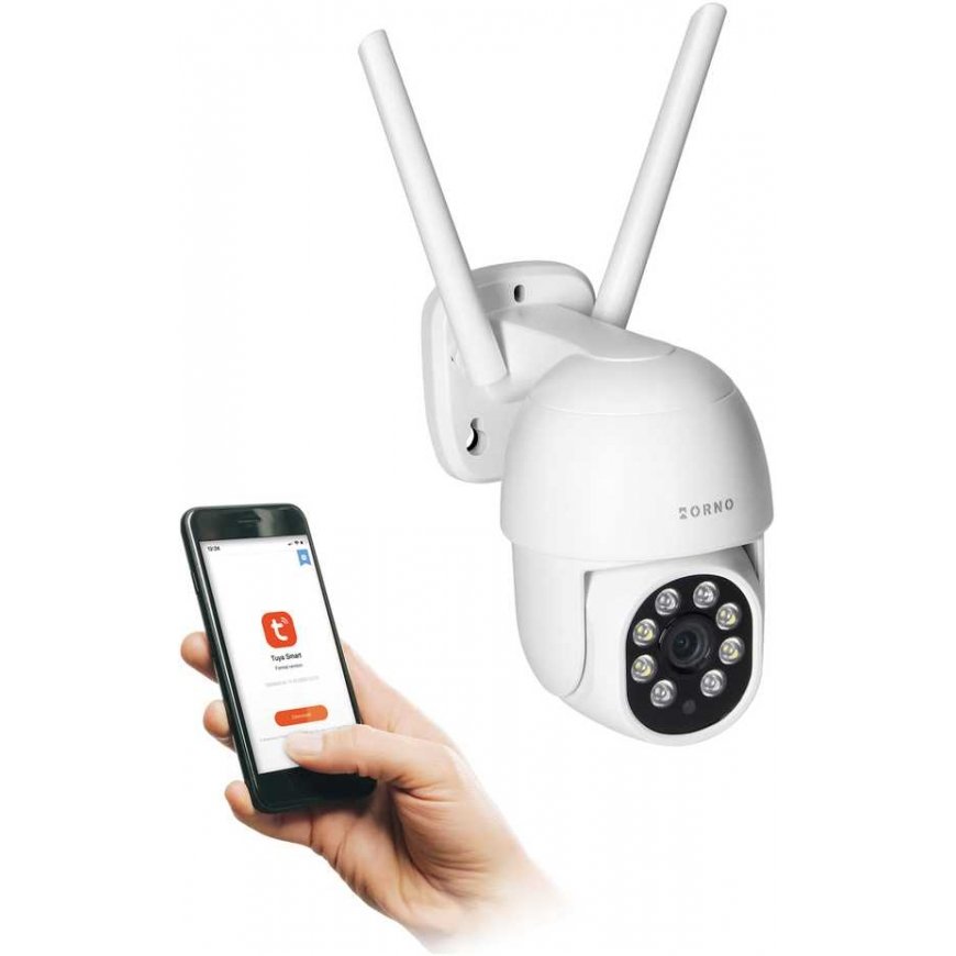 Orno Sukamoji išorinė kamera, 4MP, Wi-Fi, atmintis, dvipusis pokalbis – 2