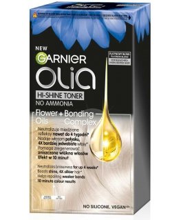 GARNIER Olia Hi-Shine Toneris do włosów blond - Platynowy Blond 1op.